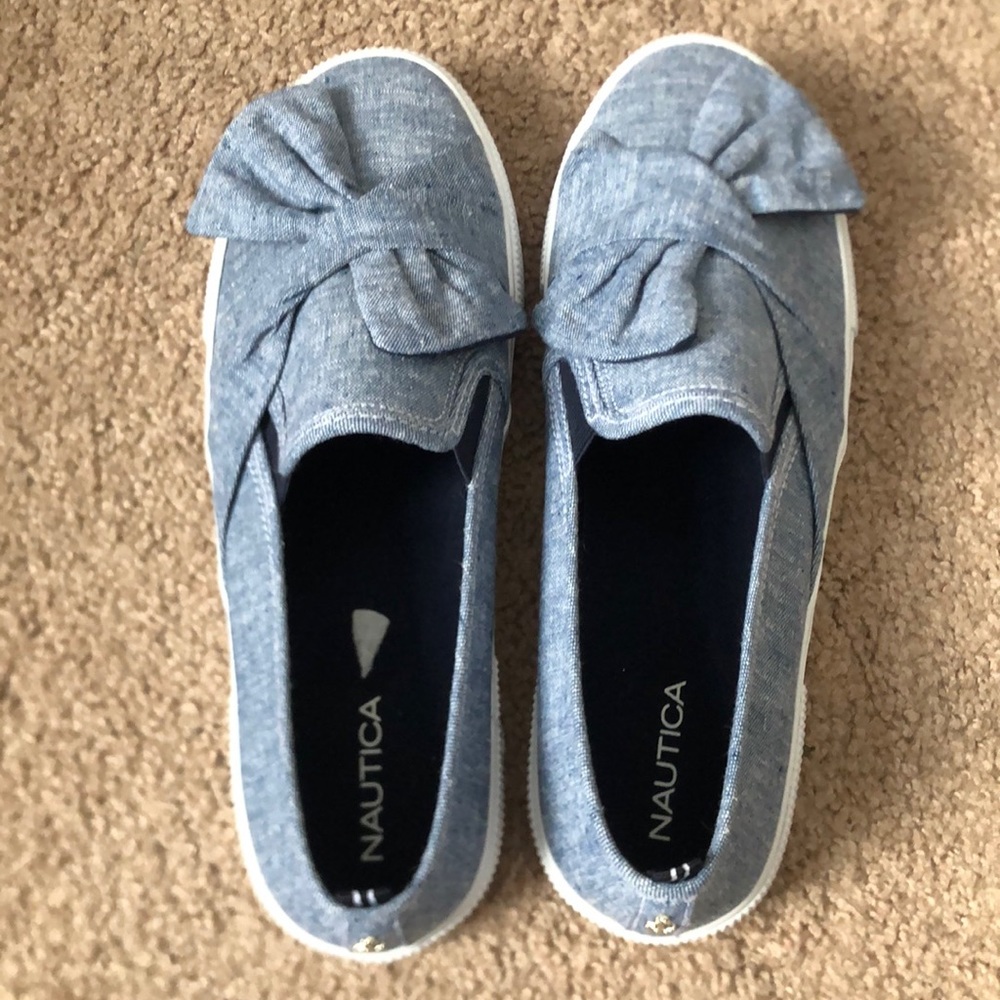 Nautical Chambray Slip-On NWT